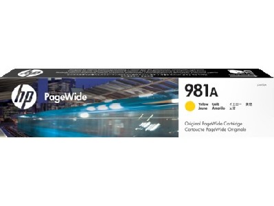 HP 981A Yellow Original PageWide Cartridge